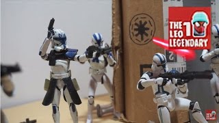 The Clone Wars Ep 2 Felucia Warfare 501ˢ ͭ StopMotion [upl. by Airt744]