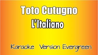 Toto Cutugno  L italiano versione Karaoke Academy Italia [upl. by Eirised]