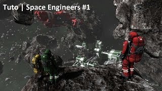 Tuto 1  Comment construire un petit vaisseau  Space Engineers [upl. by Maryjane]