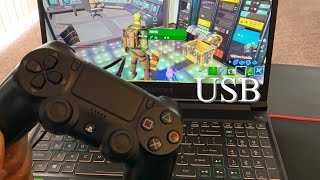 How to connect PS4 controller to PC  SIMPLE  🎮 [upl. by Roselin]