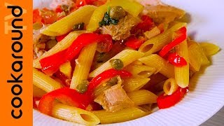 Pasta tonno peperoni e capperi [upl. by Lemak]