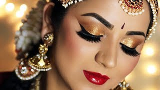 Recreating my Traditional Bridal Look  Indian Wedding Makeup Tutorial [upl. by Eaneg59]