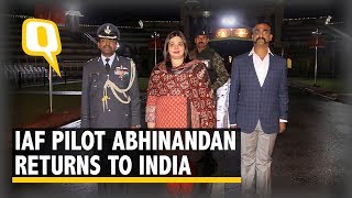 Abhinandan Varthaman is Home IAF Pilot Crosses Border With a Smile  The Quint [upl. by Aham]