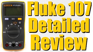 Fluke 107 Multimeter Detailed Review  0085 [upl. by Nawoj]