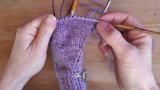 Tutoriel Tricot  Mitaines  Le gousset [upl. by Ephram]