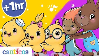 Canticos  40 Canciones infantiles bilingües para cantar y aprender  inglés y español [upl. by Encrata77]