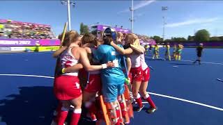 England vs Australia  Womens Hockey Finals  Birmingham 2022  B2022 [upl. by Tterb]