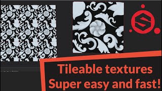 How to create tileableseamless textures in Substance Painter [upl. by Asilrahc]