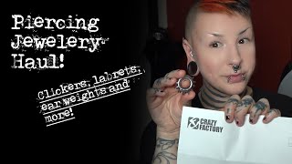 Piercing Jewelery Haul [upl. by Willem]