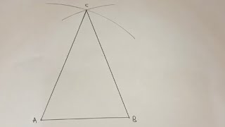 How to construct an Isosceles triangle [upl. by Akram]