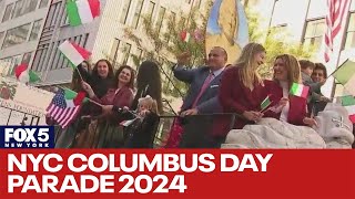 NYC Columbus Day Parade 2024 Street closures route schedule and more [upl. by Brittani]