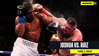 FULL FIGHT  Anthony Joshua vs Andy Ruiz DAZN REWIND [upl. by Lucius]