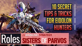 Warframe  10 ADVANCED SECRET TIPS Eidolon Hunting [upl. by Daniel766]