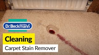 Dr Beckmann Carpet Stain Remover With Brush amp Oxi Action [upl. by Maxey]