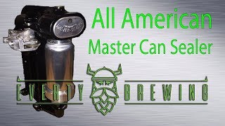 All American Master Can Sealer Canning Homebrew [upl. by Laetitia]