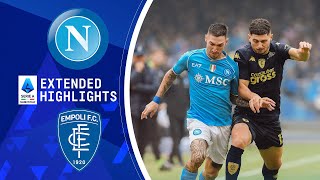 Napoli vs Empoli  Extended Highlights  Serie A  CBS Sports Golazo [upl. by Wittie]