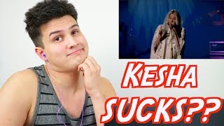 Vocal Coach Reacts quotKESHA SUCKSquot  Kesha Sings Praying Reaction Live Performance  YouTube [upl. by Fenwick]