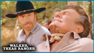 Walker Saves Judge From Execution  Walker Texas Ranger [upl. by Atilrahc]