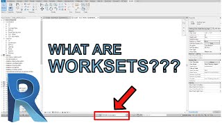 Revit Review  What is a Workset [upl. by Dnalel59]