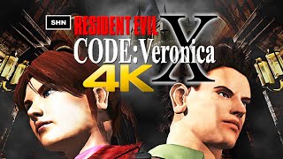 Resident Evil Code Veronica X 👻 4K60fps 👻 Longplay Walkthrough Gameplay No Commentary [upl. by Odranreb874]