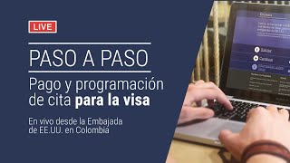 Pago y programación de cita para la visa [upl. by Nitsirt]