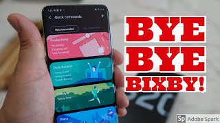 Samsung Galaxy S20S20S20 Ultra  How to Disable Bixby [upl. by Nomyt]