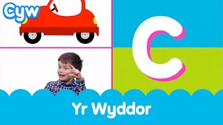 Cân Yr Wyddor 🍎  The Welsh Alphabet Song [upl. by Pinzler]