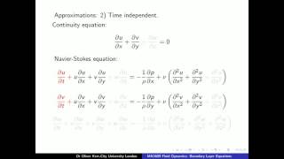 Derivation of the Boundary Layer Equations [upl. by Nodab]