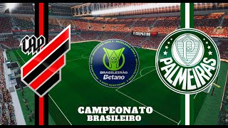 ATHLETICO PARANAENSE X PALMEIRAS  CAMPEONATO BRASILEIRO  01092024 [upl. by Sivar]