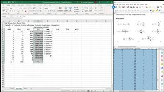 Life Table Example 1 [upl. by Ji]