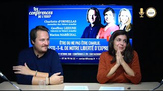 Charlotte dOrnellas et Geoffroy Lejeune interrogés par les étudiants de lISSEP [upl. by Odnalor]