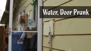 Water Bucket Over Door Prank [upl. by Gran]