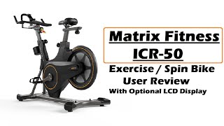 Matrix Fitness ICR50 Exercise Bike User Review [upl. by Julienne432]