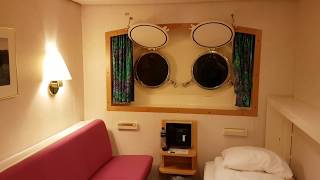 Hurtigruten MS Kong Harald Polar Cabin Tour [upl. by Stephan]