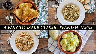 4 Classic SPANISH TAPAS that will BLOW YOU AWAY [upl. by Adnarom]