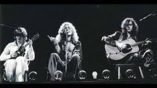 Led Zeppelin Tangerine Acoustic version Live at the LA Forum 62572 [upl. by Arlina]