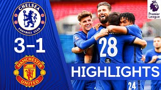 Chelsea 31 Manchester United  Dominant Performance Send Blues To The Final  FA Cup Highlights [upl. by Kubetz199]