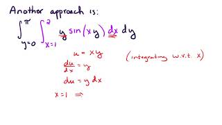 151 Fubinis Theorem and an example [upl. by Kaitlin]