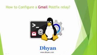 How to configure mail serverpostfix relay on linux [upl. by Llatsyrk926]