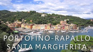 Portofino Rapallo amp Santa Margherita Italy  The Italian Riviera Liguria [upl. by Ahselef509]