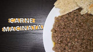 CARNE MACINATA COME NON LAVETE MAI MANGIATA  Ricetta del fuorisede facile veloce e strabuona [upl. by Ylus]