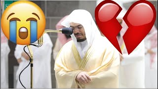 Imam Breaks Into Tears   Emotional Makkah Tahajjud Prayer  Sheikh Yasser AlDosari [upl. by Amal]