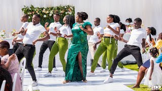 Makhadzi’s ’Murahu’ Best Wedding Dance [upl. by Ecnarretal]