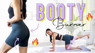 10 Minute Booty Burn Workout with Bands [upl. by Thorn748]