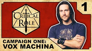 Arrival at Kraghammer  Critical Role VOX MACHINA  Episode 1 [upl. by Atilrahc]