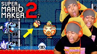 I REGRETTED THIS INSTANTLY SUPER MARIO MAKER 2 110 [upl. by Eitak]