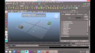 Maya 2014 tutorial  Modeling to scale using exact measurements [upl. by Kristoforo]