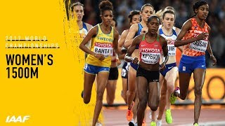 Womens 1500m Final  IAAF World Championships London 2017 [upl. by Jewett]