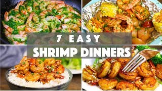 7 Easy Shrimp Dinner Ideas [upl. by Acherman77]