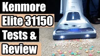 Kenmore Elite 31150 Pet amp Allergy Friendly Upright Vacuum REVIEW [upl. by Nahseez880]